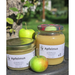 Apfelmus (mit Zucker)