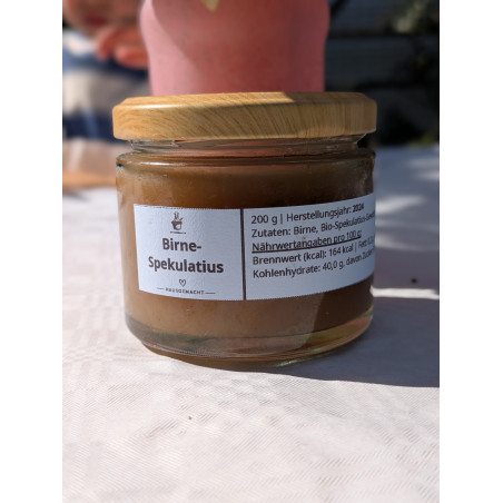 Birne-Spekulatius