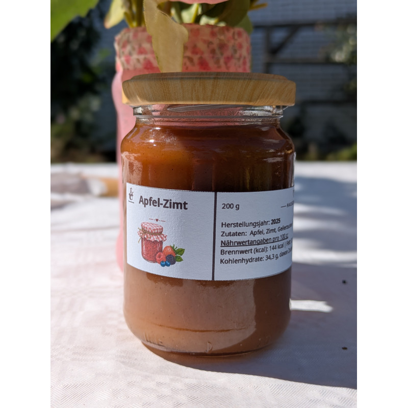 Apfel mit Zimt