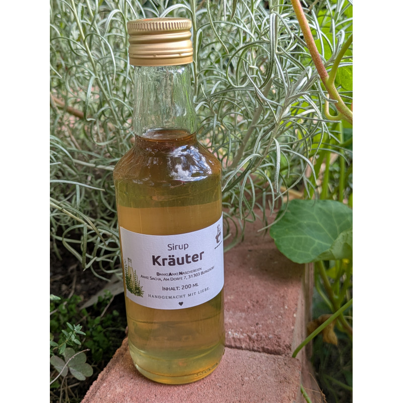 Kräuter-Sirup